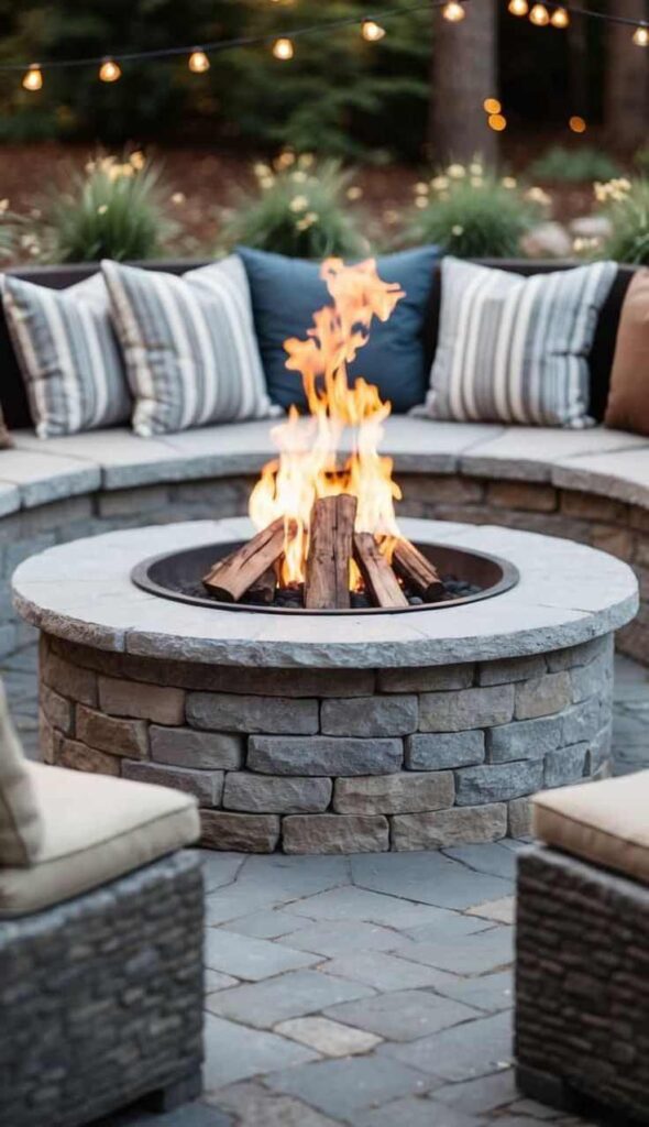 Fire Pit Seating Circle