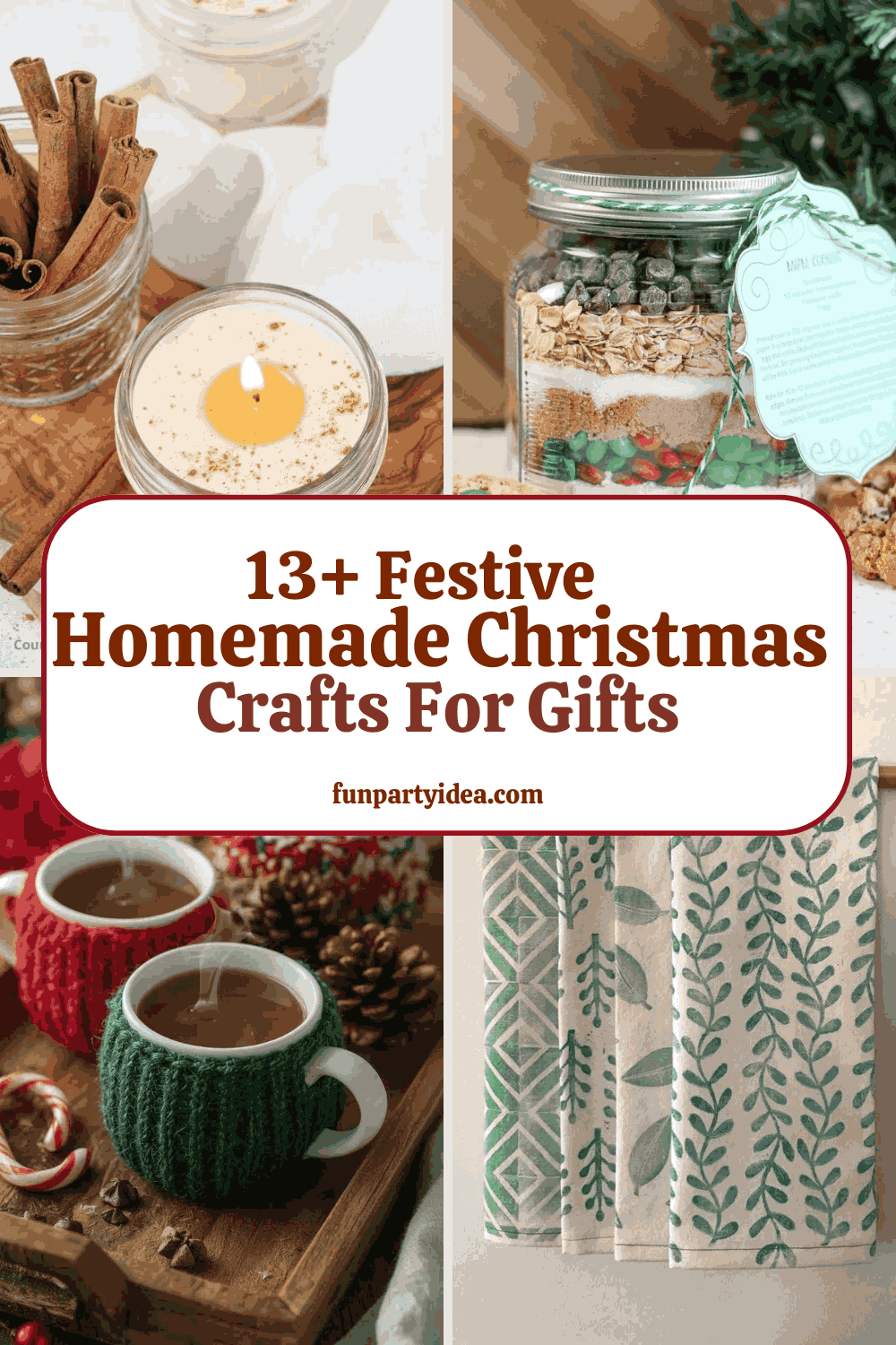 Homemade Christmas Crafts For Gifts​