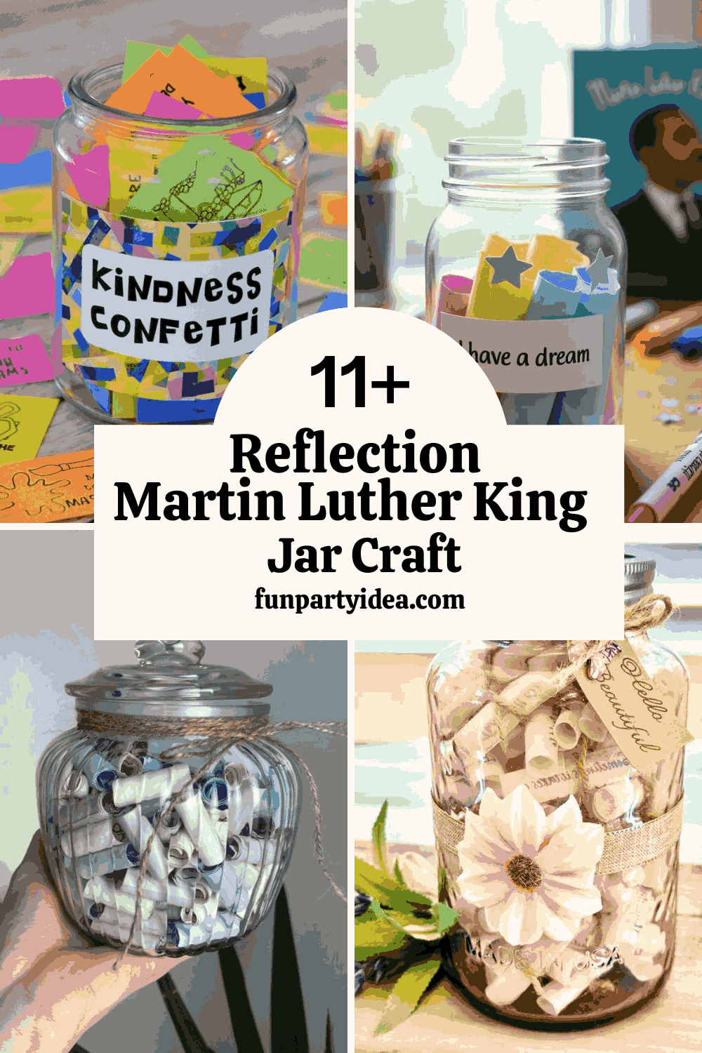 Martin Luther King Jar Crafts