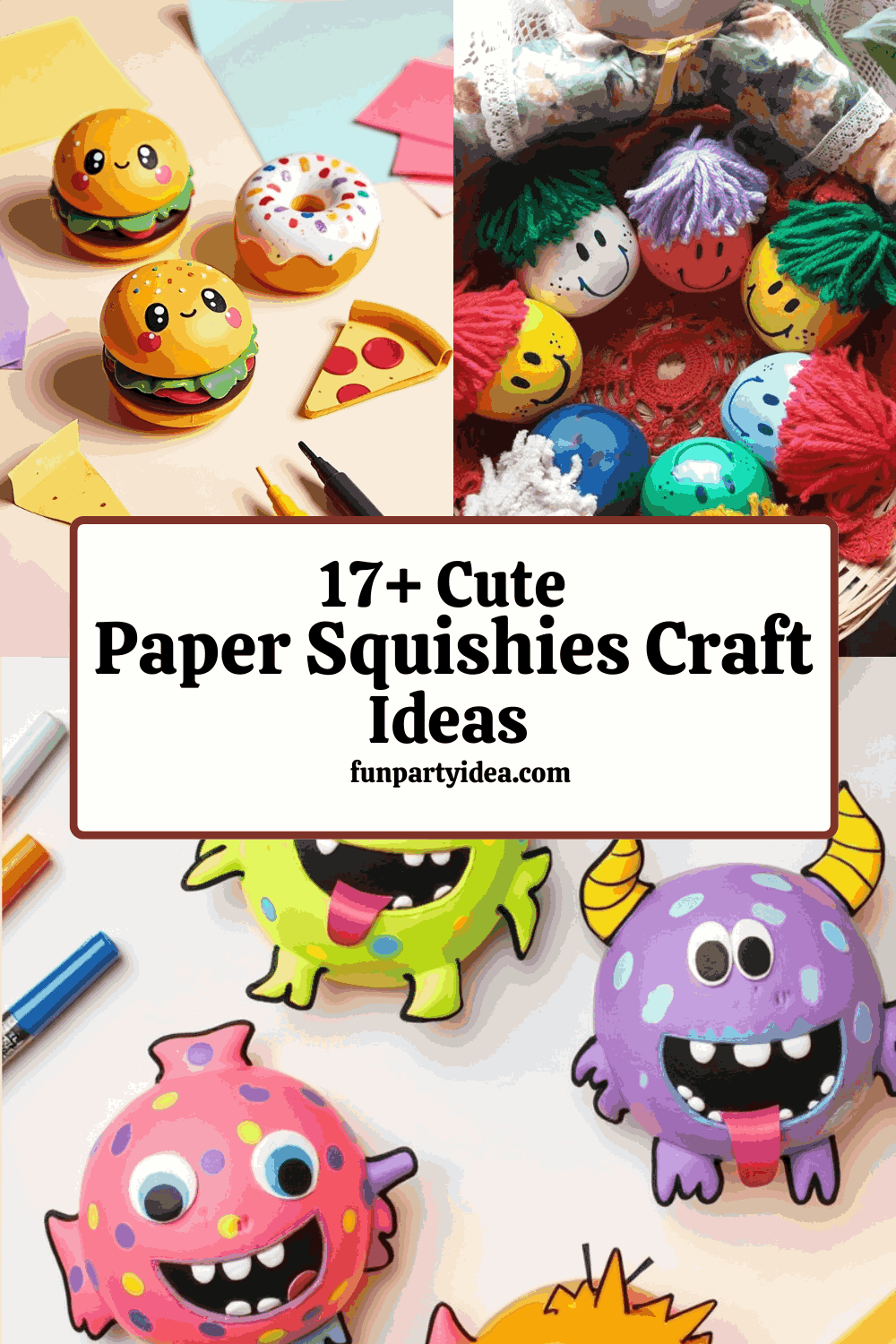 Paper Squishies Craft Ideas