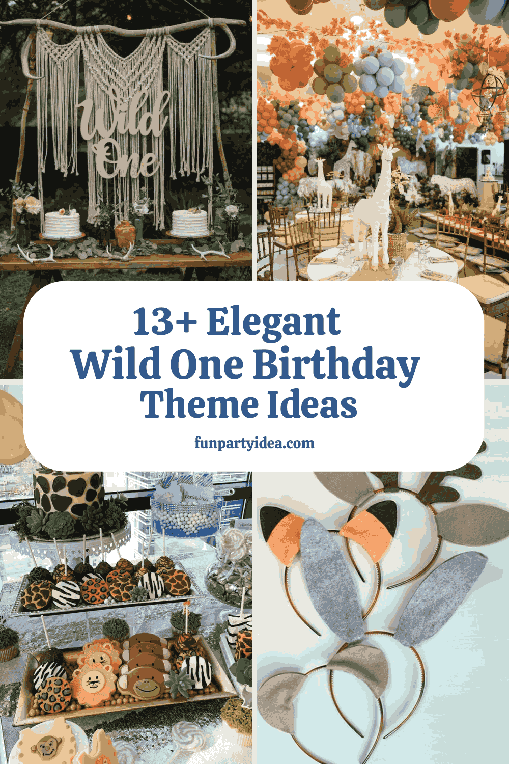 Wild One Birthday Theme Ideas