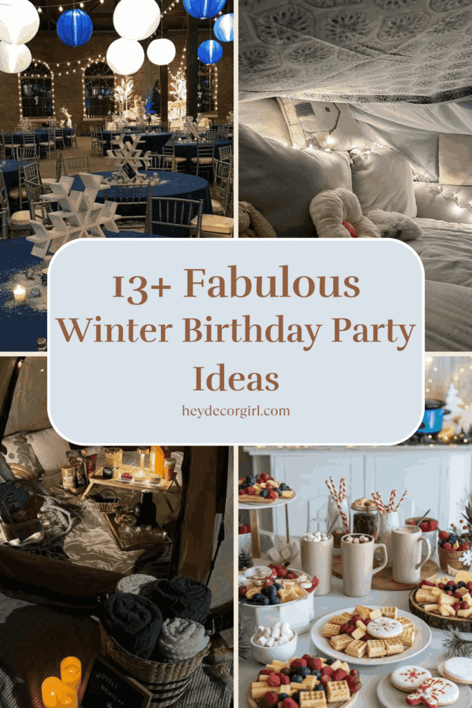 Winter Birthday Party Ideas