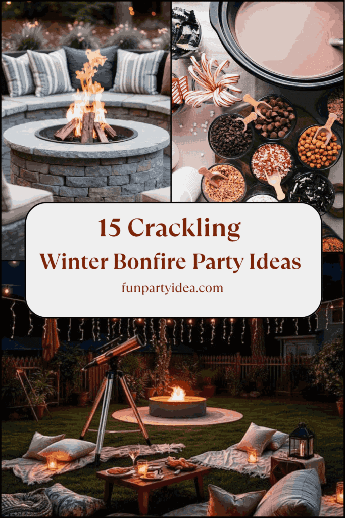 Winter Bonfire Party Ideas
