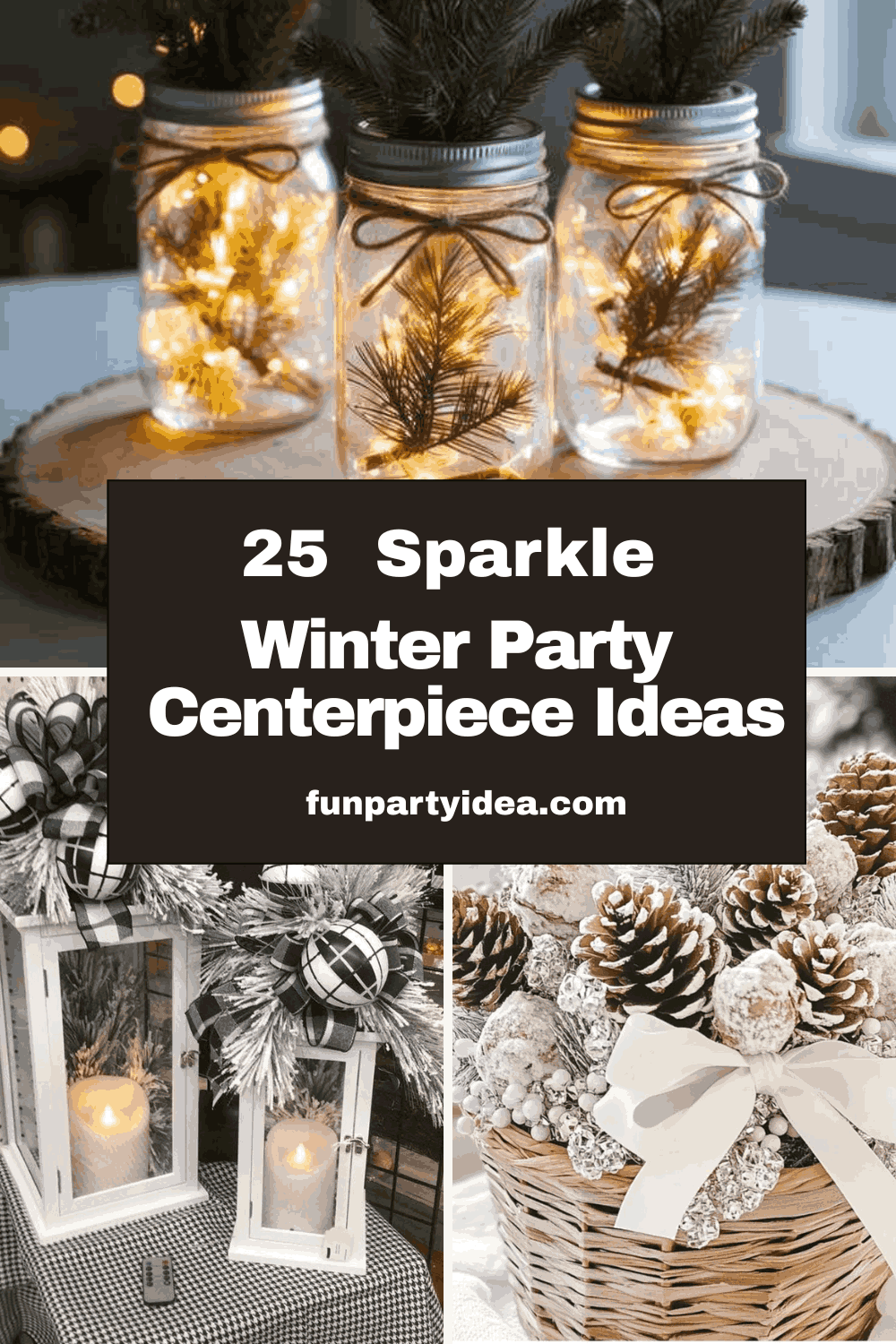 Winter Party Centerpiece Ideas