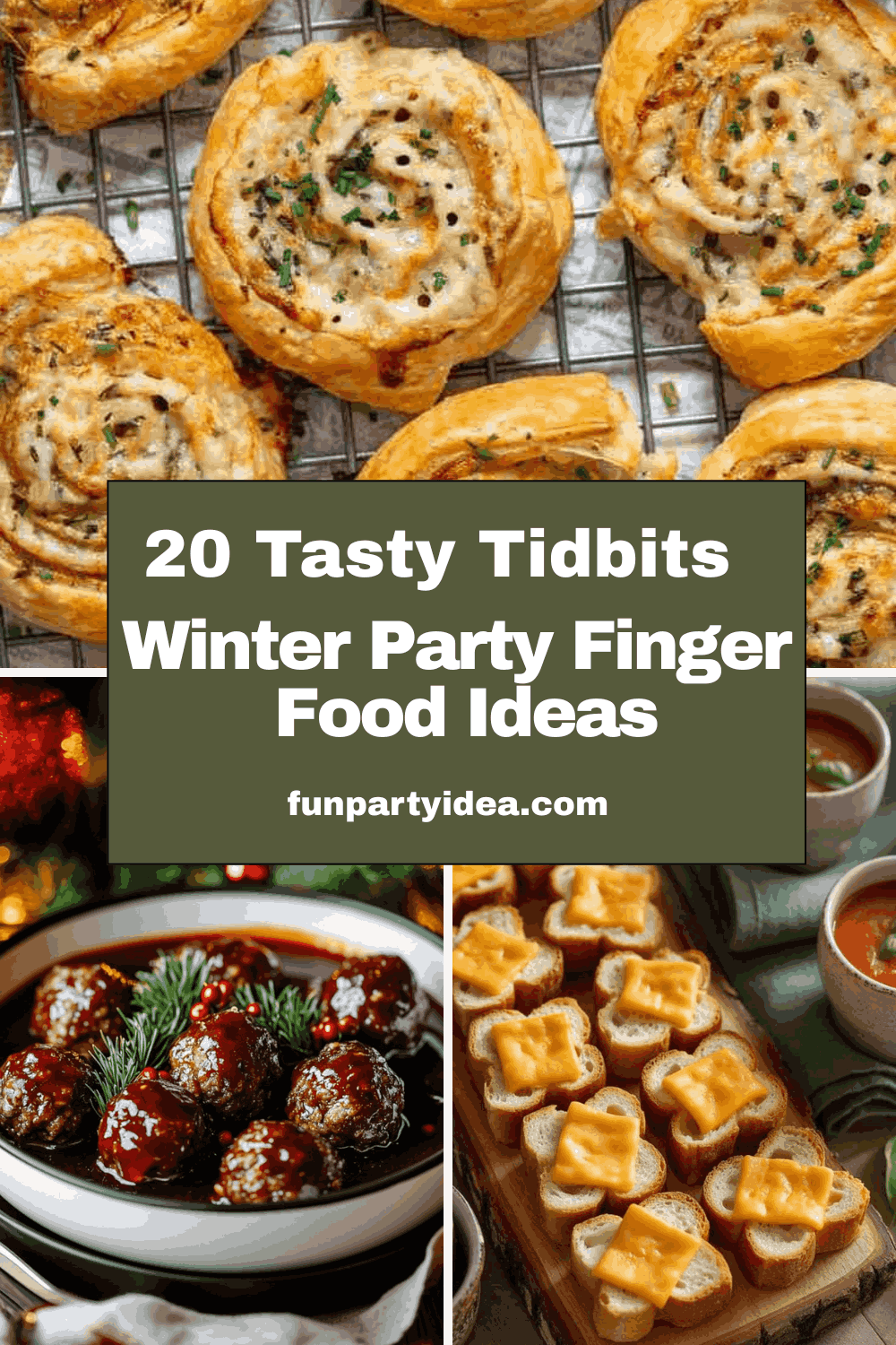 Winter Party Finger Food Ideas