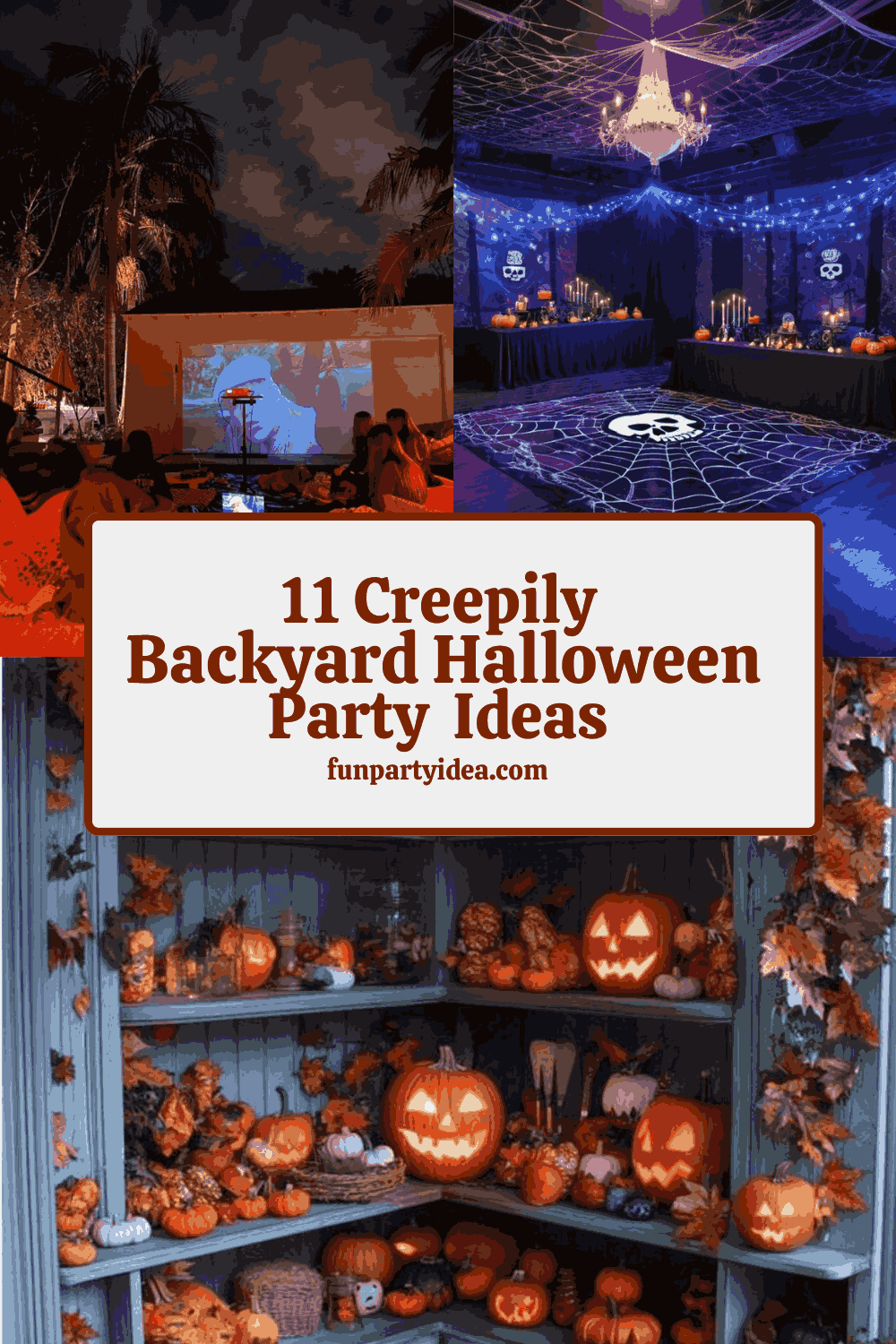 Backyard Halloween Party Ideas