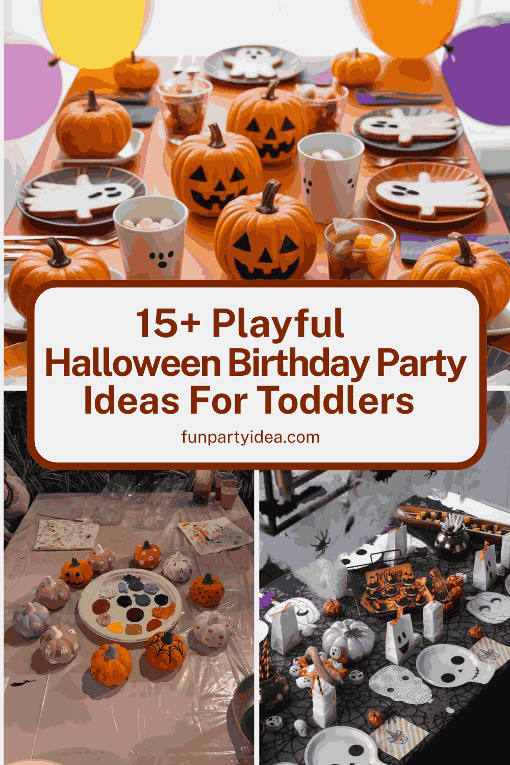 Halloween Birthday Party Ideas For Toddlers