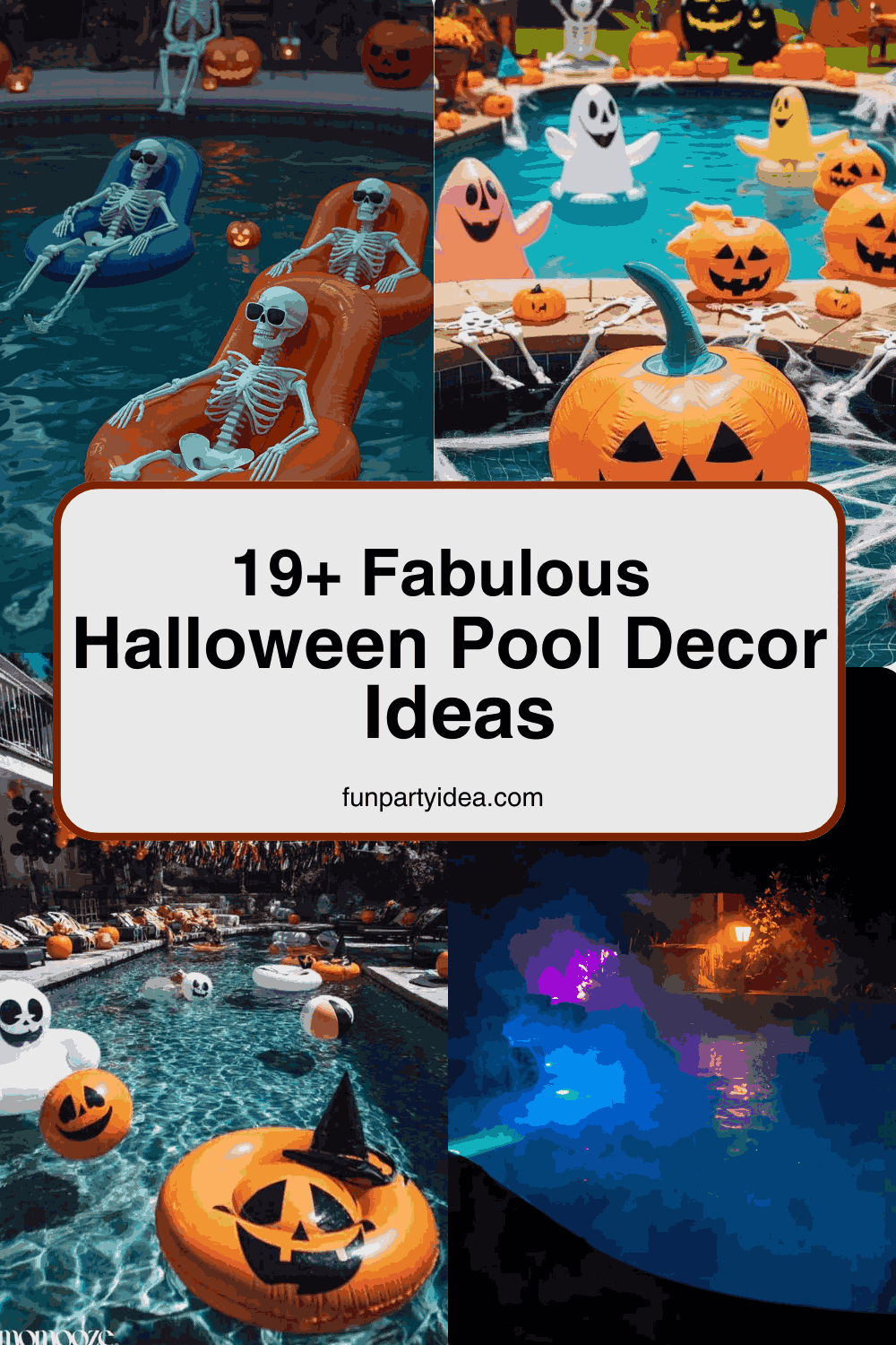 Halloween Pool Decor Ideas