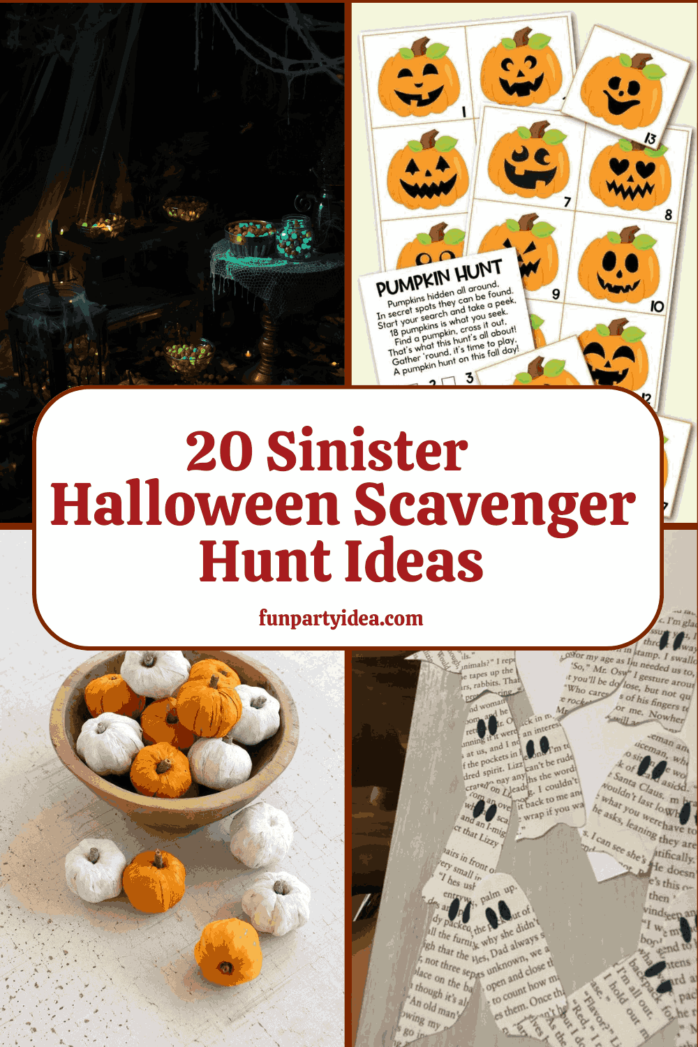 Halloween Scavenger Hunt Ideas
