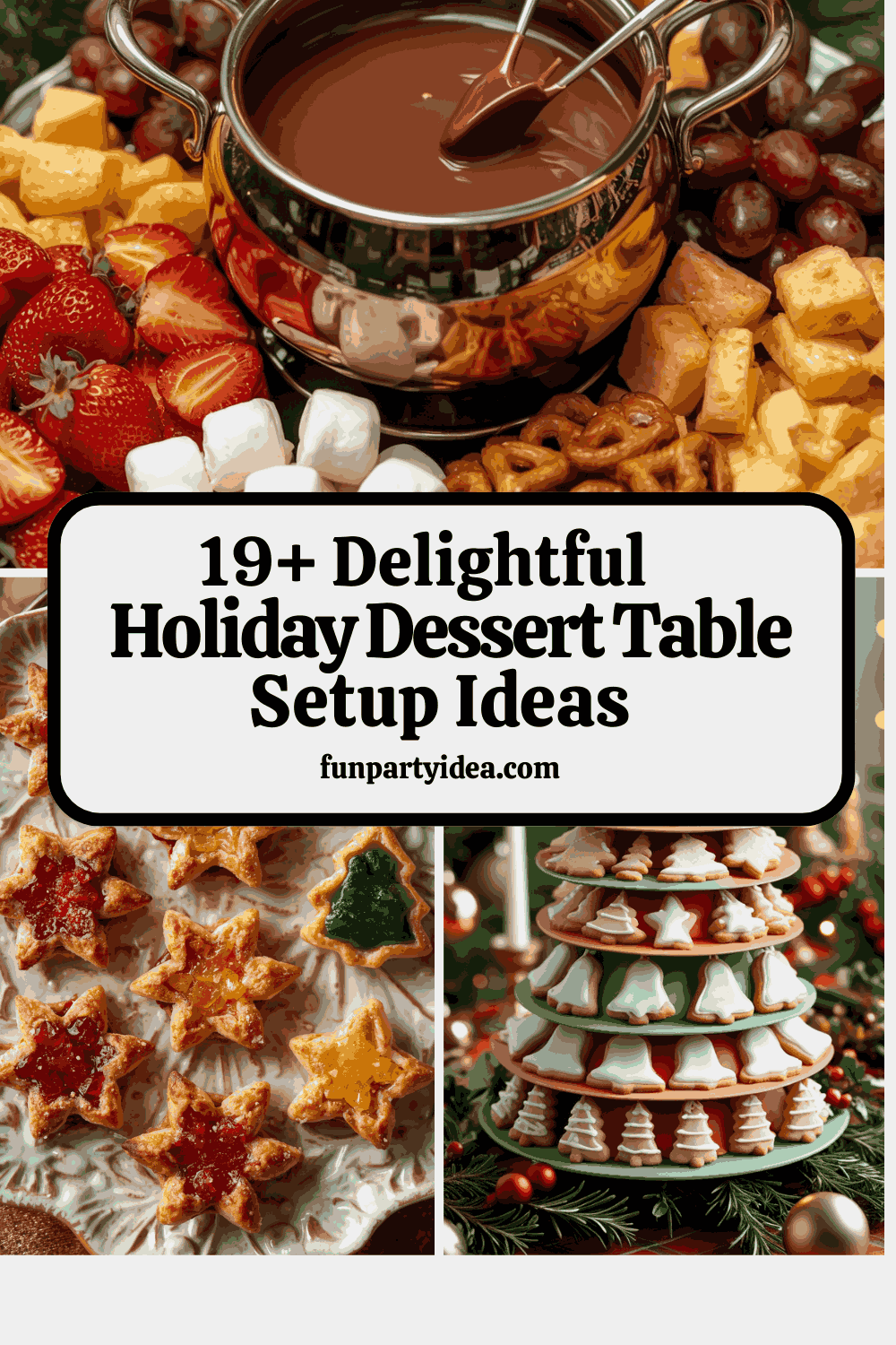 Holiday Dessert Table Setup Ideas