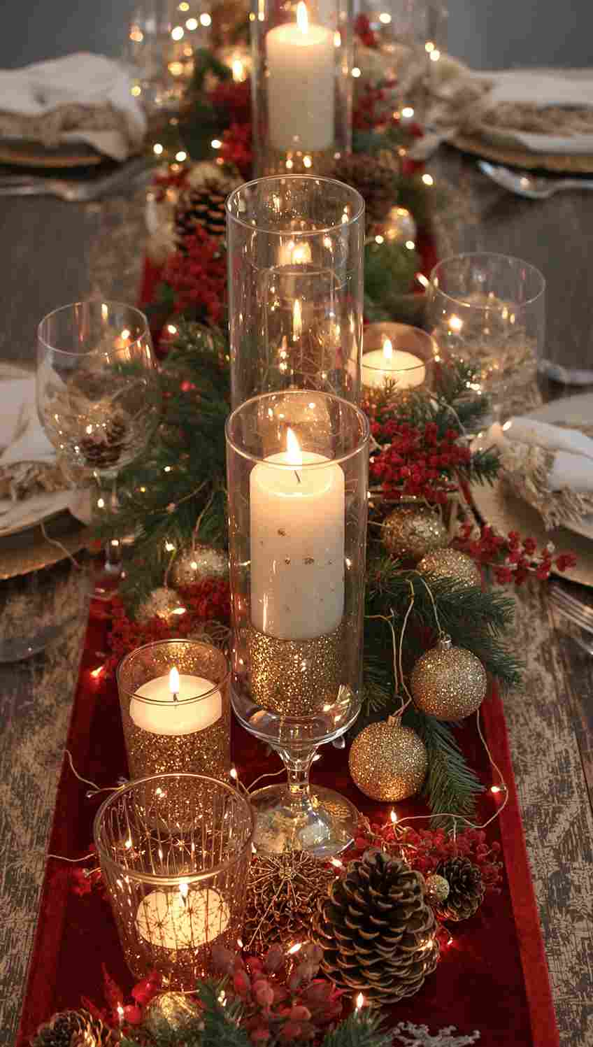 Festive Table Centerpiece