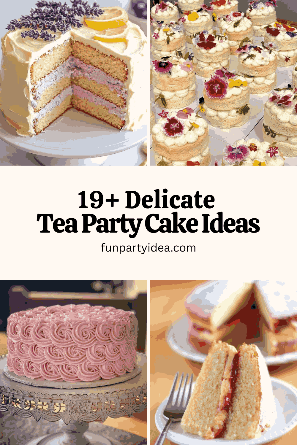 Tea Party Cake Ideas